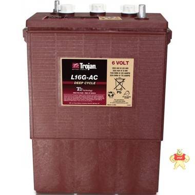 Trojan蓄电池L16G-AC/美国邱健电瓶6V390AH原装现货 邱健电池现货 中国电源设备的先驱 