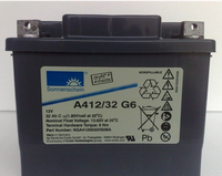德国阳光蓄电池A412/32 G6 免维护胶体蓄电池12V32AH 灰黑两款 路盛电源
