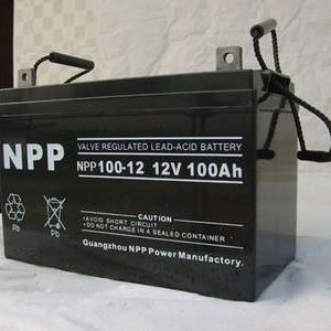 耐普(NPP)蓄电池-广州耐普电源电池 NPP阀控式铅酸蓄电池NPP100-12/12v100ah