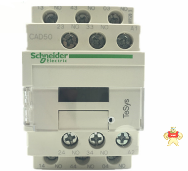 Schneider原装现货CAD-50BD施耐德控制继电器CAD50BD 24VDC 
