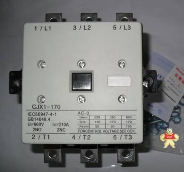 厂家直销低压电器交流接触器CJX1-170(3TF52)110V 36V 24V 