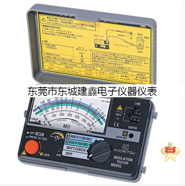 供应日本kyoritsu共立(克列茨)3315绝缘电阻测试仪1000MΩ 