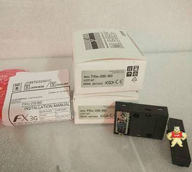 FX3G-232-BD RS232串行通信扩展板原装现货 