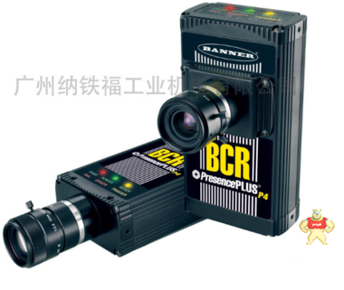 代理邦纳BANNER 机器视觉传感器 Presence PLUS P4 BCR 系列 议价为准 广州纳铁福工业 