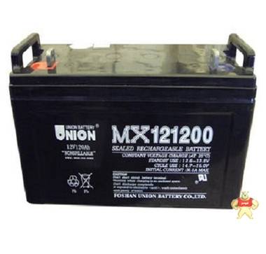 韩国友联蓄电池12V120AH UNION蓄电池MX121200 UPS蓄电瓶质保三年 可耐阳光科技 
