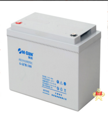美阳6GFM100 M.SUN12V100AH 铅酸免维护蓄电池计算机系统专用 