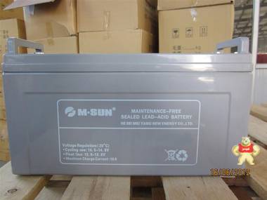 现货美阳12V120AH蓄电池6-FM-120 UPS电源专用固定型铅酸蓄电池 