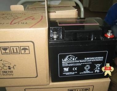 理士蓄电池DJM1245（12V45AH）阀控密封式铅酸免维护蓄电池 中国电源设备的先驱 