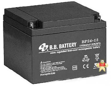 B.B.BATTERBP26-12美美蓄电池12V26AHUPS专用蓄电池原装现货 
