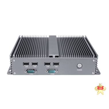 研凌IBOX-208无风扇嵌入式工业工控电脑主机全铝机箱厂家直销定制 