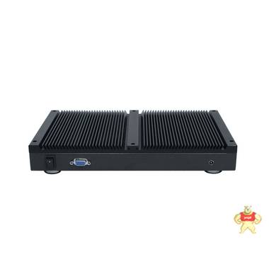 研凌1U6L1037U桌面型6网整机 1037U/2G厂家直销定制无风扇嵌入式工业电脑服务器全铝机箱 