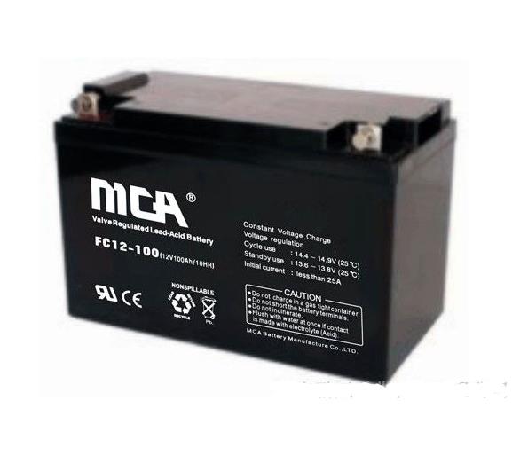 中商国通MCA蓄电池FC12-100AH锐牌MCA蓄电池12V100AH包邮 中电滨力