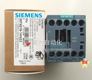 全新西门子 3RT6018-1AN22 AC220V 230V 接触器 假一罚十 