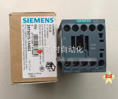 全新西门子 3RT6015-1AB02 AC24V 交流接触器 原装现货 假一罚十 