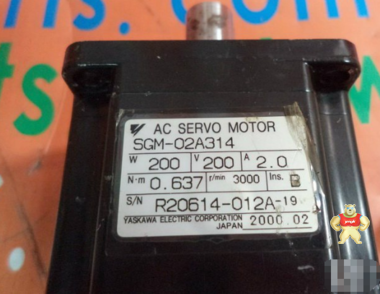 SGM-02A314安川伺服电机 
