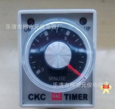 (特价销售)高品质CKC时间继电器AH3-2 AC24V 时间可选质保一年 腾辉工控自动化 