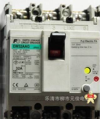 【原装现货】富士FUJI(日本)断路器 EW32AAG-3P005 5A现货 议价 腾辉工控自动化 