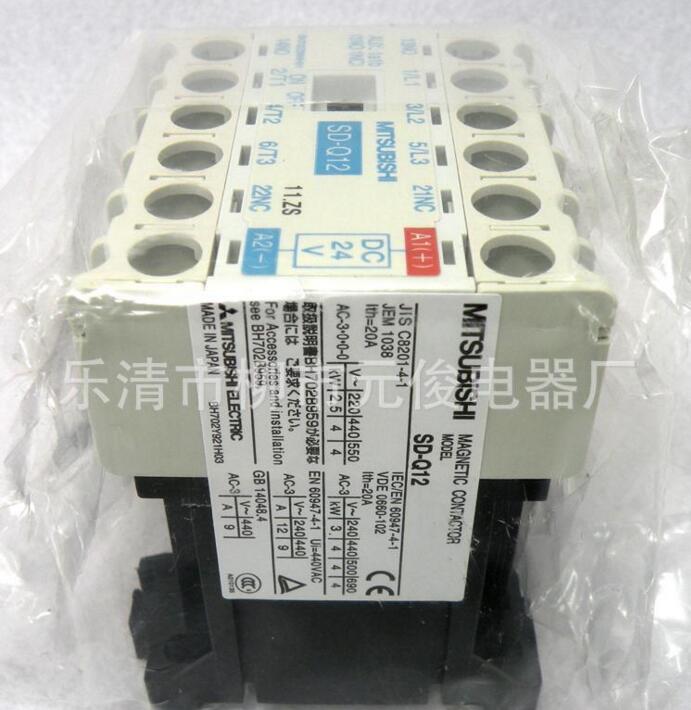 【批发直销】原装日本三菱直流接触器SD-Q12 DC24V 现货质保一年 元俊电气