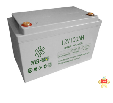 光合硅能蓄电池12V100AH 工业电源UPS专供 