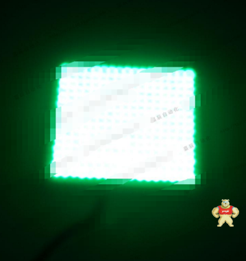 [二手]进口绿色LED灯板 HM-SAW-COAXIAL-G 62X72.5MM  DC12V 