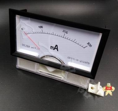 质保一年59L19-A指针安装式圆形开孔90℃电流测量仪表2A 