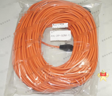 原装全新无包装 三菱 光缆 光纤 橙色护套  AN-2P-50M-C 50米 