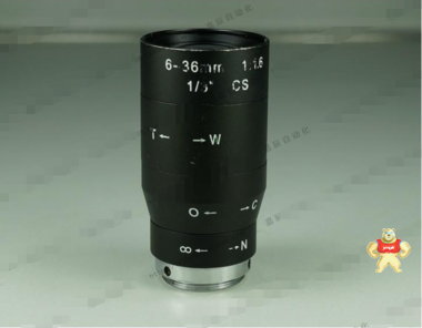 二手拆机 6-36MM F11.6 变焦镜头 1/3 CS口 工业镜头 