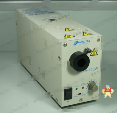二手MORITEX MHAA-100W 卤素光源 机器视觉、显微镜冷光源 成色好 