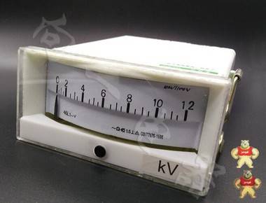高精度46L1-V指针安装式方形开孔90℃伏特测量仪表型号说明 