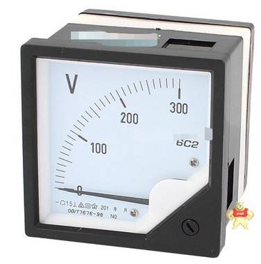 标准6C2-V指针安装式DC直角90℃电压测量仪表品牌 