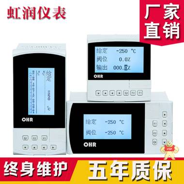 虹润仪表厂家生产无纸记录仪 手动操作无纸记录仪 