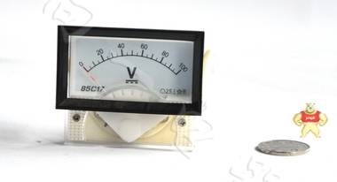 电力配电用85C17-V指针安装式方形直角90℃伏特测量仪表分类 