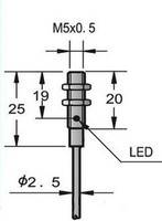NK505二线制一体化接近开关（低电压≥3V）