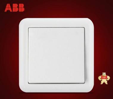 ABB 开关插座 德静空白面板白板AJ504 厦门市狄豪自动化设备有限公司 