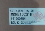 MDME102G1H松下电机全系列产品