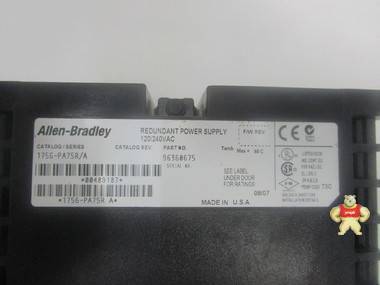 Allen-Bradley   1756-PA75R    PLC 智能自动化工控 