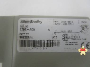 Allen-Bradley   1794-ACN 智能自动化工控 