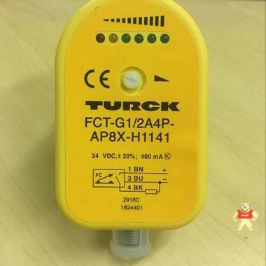 图尔克代理 图尔克现货FCT-G1/2A4P-AP8X-H1141 接近开关,接近传感器,光电传感器,光电开关