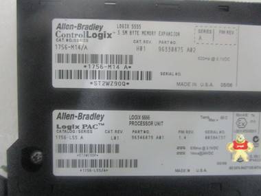 Allen-Bradley    1756-L55M14    PLC模块 智能自动化工控 