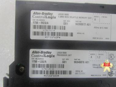 Allen-Bradley    1756-L55M23    PLC模块 智能自动化工控 