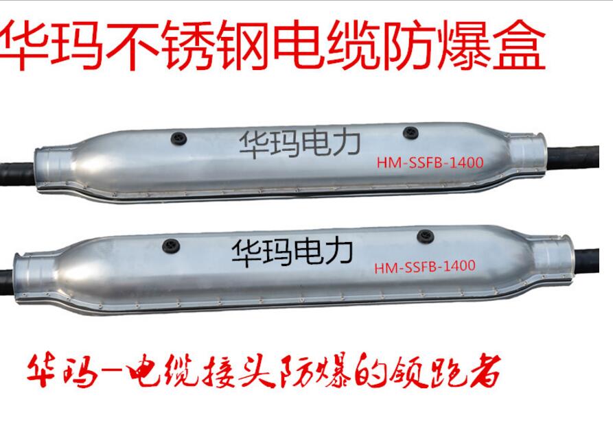 不锈钢电缆中间防爆盒 电缆防爆保护盒