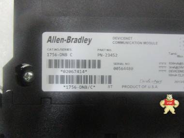 AB 1756-DNB C版本 模块 