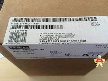 西门子S7-300 CPU319-3 PN/DP, 2 MB