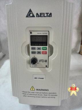 【台达变频器】  全新 原装现货 包邮 单相0.75KW/220V/VFD-M系列 陆工自动化 