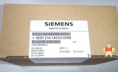 [现货]原装西门子CPU224 6ES7 214-1AD23-0XB8 