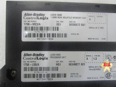 Allen-Bradley   1756-L55M23A   PLC 