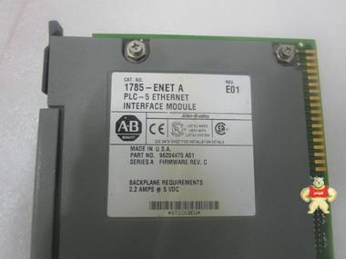 Allen-Bradley    1785-ENET    模块 智能自动化工控 