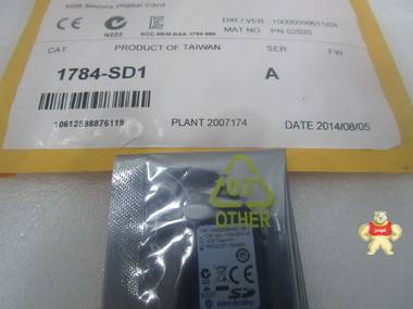 Allen-Bradley    1784-SD1    模块 智能自动化工控 