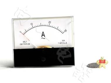 标准44L1-A指针安装式方形外形90℃电流计75mA 