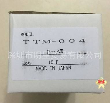 日本东邦TOHO温控器TTM-004-P-AE原装现货 